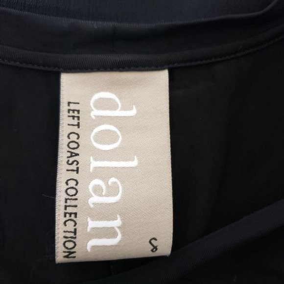 Anthro Dolan Loren Black Dress Size Small - Picture 6 of 9